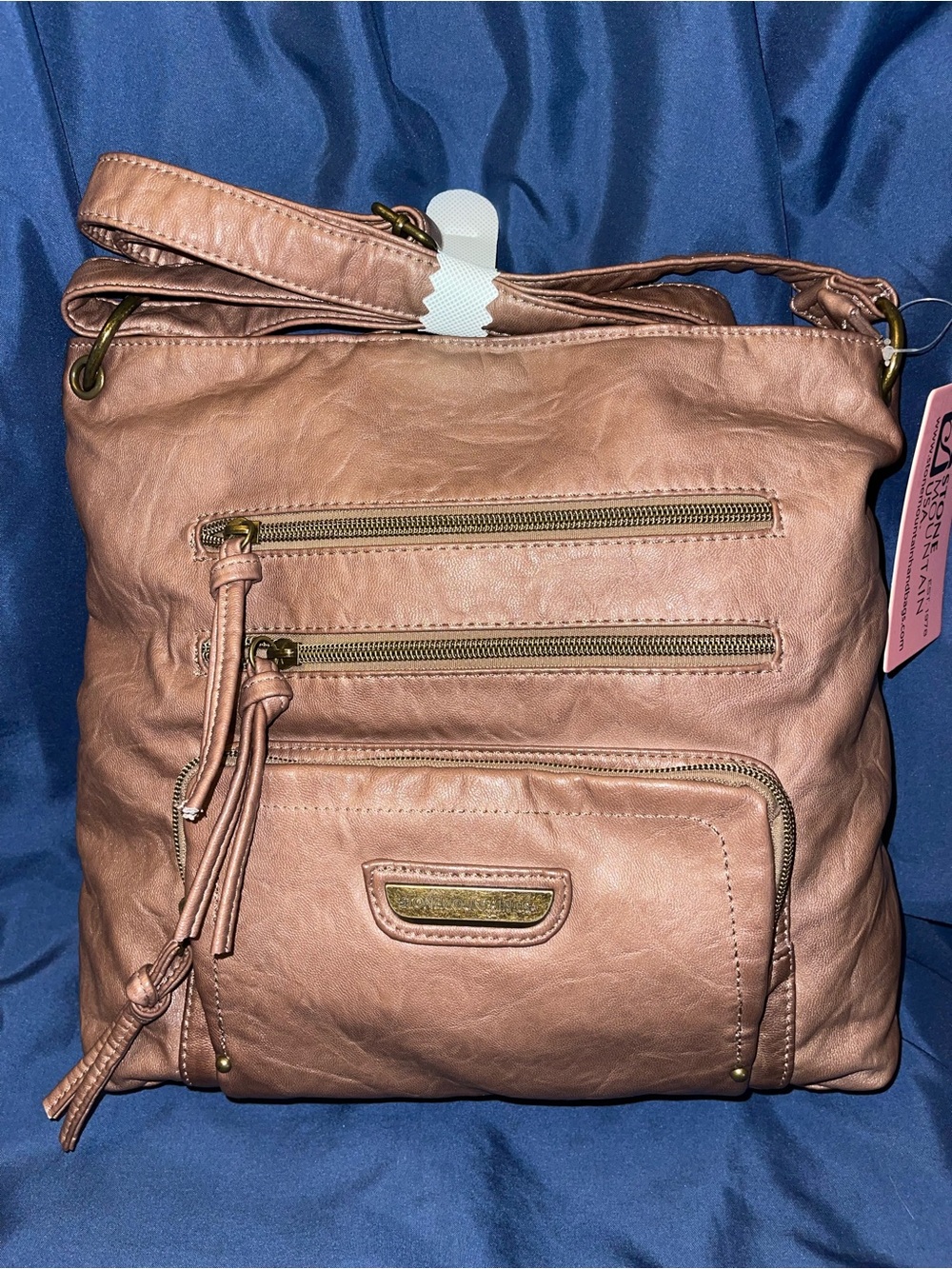 Stone Mountain USA Smokey Super Crossbody Bag - Sand